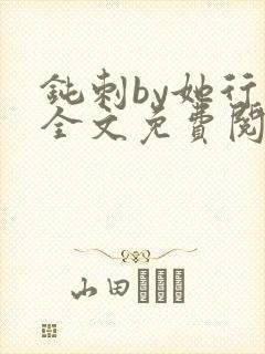 钝刺by她行歌全文免费阅读笔趣阁