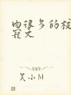 肉很多的校园甜宠文