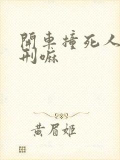 开车撞死人会判刑嘛