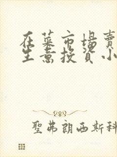 在菜市场卖什么生意投资小赚钱快