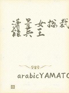 潇晨女总裁的全能兵王