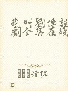 我叫刘传说电视剧全集在线观看