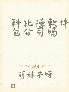 科比德软件是外包公司吗