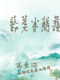 苏莫小说最新章节免费阅读