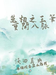 万相之王笔趣阁 重开八脉