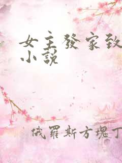 女主发家致富的小说