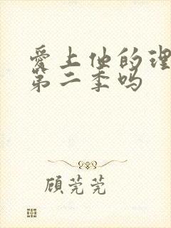 爱上他的理由有第二季吗