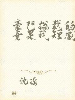 豪门总裁的老婆竟是我短剧