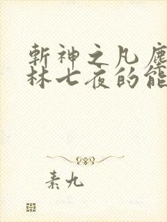 斩神之凡尘神域林七夜的能力