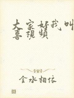 大家好我叫林小喜视频