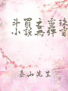 斗罗之灵珠神剑小说无弹窗口