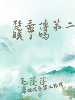 楚乔传第二部上映了吗