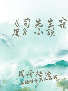 《司先生宠妻无度》小说
