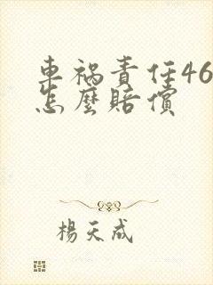 车祸责任46分怎么赔偿