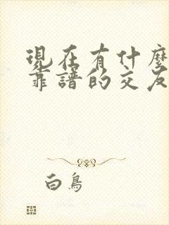 现在有什么比较靠谱的交友软件