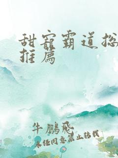 甜宠霸道总裁文推荐