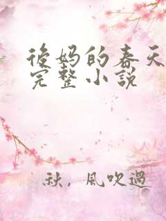 后妈的春天免费完整小说
