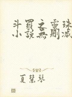 斗罗之灵珠神剑小说无删减