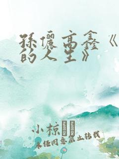 孙俪高鑫《蛮好的人生》