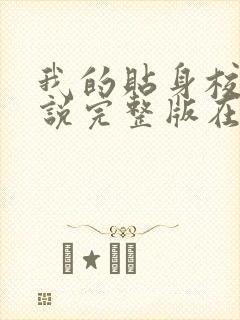 我的贴身校花小说完整版在线阅读