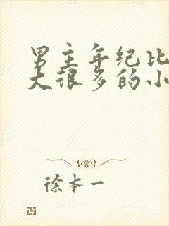 男主年纪比女主大很多的小说