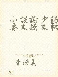 小说谢少的小甜妻又撩又软