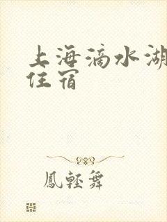 上海滴水湖附近住宿