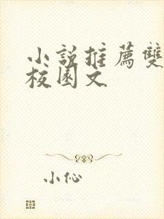 小说推荐双男主校园文