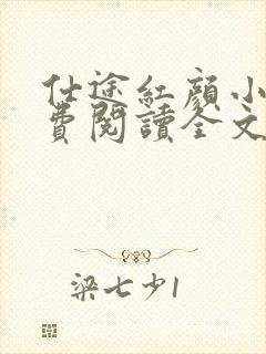 仕途红颜小说免费阅读全文