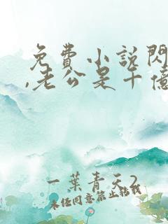 免费小说闪婚了,老公是千亿总裁