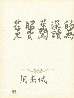 花昭叶深的小说免费阅读无弹窗