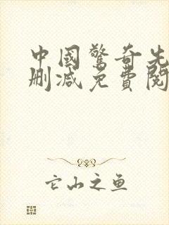 中国惊奇先生无删减免费阅读