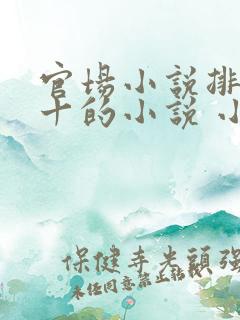 官场小说排名前十的小说 小说