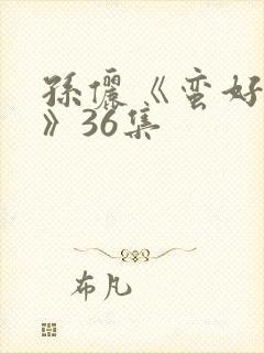 孙俪《蛮好人生》36集