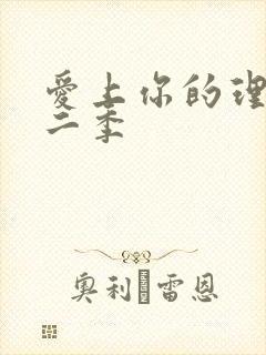 爱上你的理由第二季