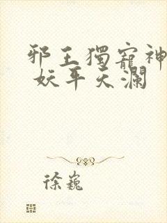 邪王独宠神医妃 妖平天澜