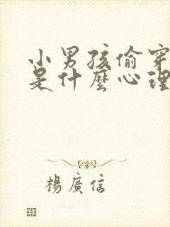 小男孩偷穿丝袜是什么心理现象