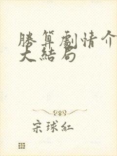 胜算剧情介绍及大结局