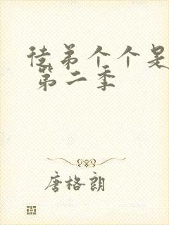 徒弟个个是大佬 第二季