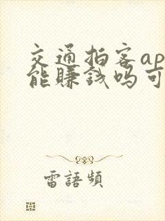 交通拍客app能赚钱吗可奖励多少钱