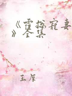 《霍总宠妻无度》全集