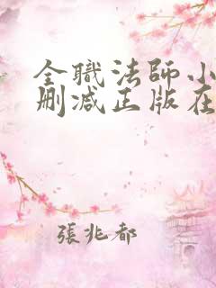 全职法师小说无删减正版在线阅读