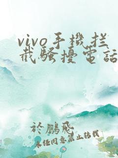 vivo手机拦截骚扰电话的设置在哪里