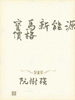 宝马新能源x1价格