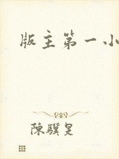 版主第一小说网