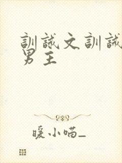 训诫文训诫师双男主