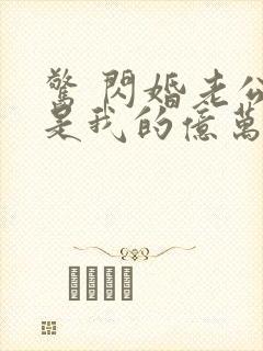 惊 闪婚老公竟是我的亿万总裁