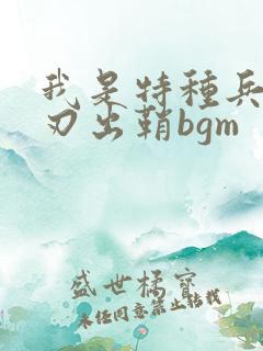 我是特种兵之利刃出鞘bgm