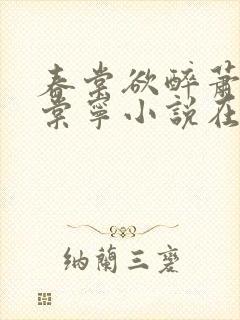 春棠欲醉萧厌宋棠宁小说在线