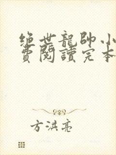 绝世龙帅小说免费阅读完本